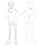 Rating: s
ID: 5175779
Date: 2024-11-11 18:52:42 -0500
Status: active
Score: 9
2024 anthro billie_corneja choker clothing corablue digital_media_(artwork) domestic_pig female footwear hair hi_res hoodie jewelry legwear mammal monochrome necklace shoes short_hair simple_background smile sneakers solo standing stockings suid suine sus_(pig) topwear white_background post #5175779