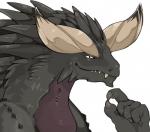Rating: s
ID: 1804774
Date: 2019-03-01 00:52:06 -0500
Status: active
Score: 122
2019 2_horns black_body black_scales bust_portrait capcom cheek_spikes claws dragon earless elder_dragon facial_spikes horn meme monster monster_hunter mythological_creature mythological_scalie mythology nergigante portrait scales scalie solo spikes spikes_(anatomy) tan_horn tsflipp yellow_eyes post #1804774