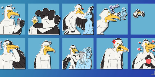 Rating: s
ID: 5671203
Date: 2025-06-27 14:00:31 -0400
Status: active
Score: 1
ambiguous_gender anthro avian avian_feet beak binoculars biped bird black_body black_feathers blue_body brown_eyes cleaning_tool codyf0xx crotch_tuft duo english_text feathers gesture hand_gesture heart_gesture heart_symbol hi_res male male/male male_anthro mop multiple_images nude pelecaniform pelican pelican_(character) pointing pointing_at_another purple_eyes solo telegram_sticker text tuft white_body white_feathers ych_(character) yellow_beak post #5671203
