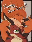 Rating: s
ID: 5285545
Date: 2025-01-04 02:17:43 -0500
Status: active
Score: 27
absurd_res anthro asterigos:_curse_of_the_stars blush canid canine chrim chrim_(character) digital_media_(artwork) duo ear_piercing ear_ring female fox fur grabbing_both_ears green_eyes hair happy hi_res holidays jewelry looking_at_another male male/female mammal mythological_canine mythological_creature mythology nails new_year one_eye_closed orange_body orange_fur piercing ponytail red_body red_fur ring_piercing simple_background smile text tongue tongue_out vulcane_(asterigos) werecanid werecanine werecreature post #5285545
