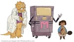 Rating: s
ID: 5636890
Date: 2025-06-12 03:04:26 -0400
Status: pending
Score: 1
1inkygirl 2_horns alphys ambiguous_gender anthro apron beak clothing coat dinosaur electronics frisk_(undertale) group horn human lab_coat machine mammal mettaton microphone prehistoric_species reptile robot scalie topwear trio undertale undertale_(series) post #5636890