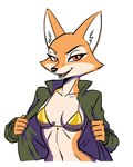 Rating: s
ID: 4784289
Date: 2024-05-15 06:52:50 -0400
Status: active
Score: 61
anthro bedroom_eyes bikini black_nose breasts canid canine clothed clothing confident eyelashes f4ephantomii female flashing flashing_breasts fluffy fluffy_tail fox fur gold_bikini golden_week inner_ear_fluff jacket looking_at_viewer makeup mammal markings mouth_closed multicolored_body narrowed_eyes navel open_clothing open_jacket open_topwear orange_body orange_fur partially_clothed pose presenting presenting_breasts seductive slim small_breasts smile smiling_at_viewer solo swimwear tail topwear tuft two-piece_swimsuit two_tone_body white_body white_fur wide_hips post #4784289
