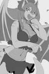 Rating: s
ID: 4811632
Date: 2024-05-27 22:11:04 -0400
Status: active
Score: 52
2024 anthro artist_logo bikini bottomwear breasts caitlyn_bellerose clothed clothing digital_drawing_(artwork) digital_media_(artwork) dragon dutch_angle female fingers front_view hair hair_between_eyes hawtmoon hi_res horn logo long_hair looking_at_viewer markings membrane_(anatomy) membranous_wings monochrome mythological_creature mythological_scalie mythology nails navel open_mouth portrait scalie side-tie_bikini side-tie_clothing side-tie_swimwear signature simple_background sketch solo standing string_bikini swimwear tail three-quarter_portrait topwear two-piece_swimsuit watermark white_background white_sclera wings post #4811632