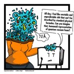 Rating: s
ID: 5606430
Date: 2025-05-29 07:27:52 -0400
Status: pending
Score: 13
alberto_omega arm_on_head big_butt bottomwear breasts butt clothing comic cube cube(space_time_engeener)_(alberto_omega) denim denim_bottomwear denim_clothing denim_shorts dialogue duo dynamic_state_of_minimum_energy_with_virtual_fluctuations_generating_casimir_force_and_vacuum_effect fan_character female for_a_head hairless humanoid humor male medium_breasts object_head orange_clothing raised_arm shorts simple_background size_difference transformation post #5606430