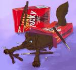 Rating: s
ID: 951763
Date: 2016-07-23 17:22:06 -0400
Status: active
Score: 14
ambiguous_gender blue_eyes box brown_body brown_fur canid canine canis container feral food fur in_box in_container jeanwoof lying mammal meme on_front pawpads paws pocky ponies_sliding_into_boxes_(meme) smile solo wolf post #951763