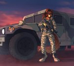 Rating: s
ID: 4773306
Date: 2024-05-09 20:49:09 -0400
Status: active
Score: 36
anthro armor army army_helmet army_uniform avian beak bird body_armor boots clothed clothing combat_boots combat_gear feathers female footwear fur gun headgear helmet hi_res humvee jpogunnr m4a1 military military_uniform ranged_weapon rifle shoes smile soldier solo tail tres-art uniform warrior weapon post #4773306