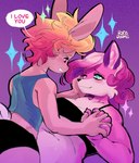 Rating: s
ID: 5146943
Date: 2024-10-29 13:19:37 -0400
Status: active
Score: 65
2024 allison_goleta anthro anthro_on_anthro blush canid canine canon_couple cottontail_rabbit desert_cottontail_rabbit duo female female/female female_anthro fox hand_holding hand_on_cheek hi_res lagomorph leporid mammal melody_amaranth putzpinkie_(artist) rabbit red_fox simple_background sparkles speech_bubble super_lesbian_animal_rpg trans_(lore) trans_woman_(lore) true_fox post #5146943