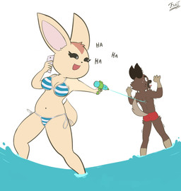 Rating: s
ID: 2728987
Date: 2021-05-06 23:21:42 -0400
Status: active
Score: 76
2021 4_fingers 5_fingers aggretsuko anthro bikini black_ears black_eyes black_markings blue_bikini blue_clothing blue_swimwear bodily_fluids breasts brown_body brown_countershading brown_fur butt canid canine cellphone claws clothed clothing countershading digital_media_(artwork) duo ear_tuft electronics english_text eyebrows eyelashes fantharubi female fennec_fox fenneko fingers fox front_view fur fur_markings haida_(aggretsuko) head_turned hi_res holding_object holding_phone holding_water_gun hyena laugh looking_back low-angle_view male male/female mammal markings midriff multicolored_body multicolored_clothing multicolored_fur navel open_mouth open_smile outside partially_submerged pattern_bikini pattern_clothing pattern_swimwear phone raised_arms rear_view red_clothing red_speedo red_swimwear sanrio sea sharp_teeth shocked side-tie_bikini side-tie_clothing signature simple_background smartphone smile speedo spotted_hyena standing string_bikini striped_bikini striped_clothing striped_swimwear stripes surprise surprised_expression sweat swimwear tan_body tan_fur teeth text tied_bikini tied_clothing tongue topless topless_male toy toy_gun true_fox tuft two-piece_swimsuit two_tone_body two_tone_clothing two_tone_fur water water_gun white_background post #2728987