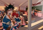 Rating: s
ID: 5589350
Date: 2025-05-21 21:23:38 -0400
Status: active
Score: 10
ambiguous_species anthro board chair classroom clock clothing erasing female furniture gesture group hair hand_gesture hand_on_face hi_res japanese_text looking_at_viewer male on_chair pointing pointing_at_another rakkasei school school_desk school_uniform sitting sitting_on_chair smile standing tail text uniform window post #5589350