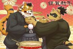 Rating: s
ID: 3115794
Date: 2022-01-10 08:25:59 -0500
Status: active
Score: 6
2022 alcohol anthro asian_clothing beverage brown_body brown_fur canid canine clothing duo east_asian_clothing felid fur green_eyes hi_res humanoid_hands japanese_clothing kemono male mammal overweight overweight_male pantherine raccoon_dog raiden_tameemon rockmai3 sake sengoku_puzzle tanuki tiger tokugawa_ieyasu yellow_eyes post #3115794