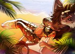 Rating: s
ID: 4230526
Date: 2023-08-13 12:22:42 -0400
Status: active
Score: 7
2022 5_fingers anthro beach bedroom_eyes bikini body_jewelry breasts brown_hair clothed clothing day detailed_background digital_media_(artwork) eyebrows eyelashes felid feline female fingers forest fur grass hair hand_behind_head hi_res hotarusunshine jewelry looking_at_viewer lying lynn_(kamikazekit) mammal narrowed_eyes on_back outside palms plant seaside seductive sitting smile solo swimwear tree two-piece_swimsuit underwear post #4230526