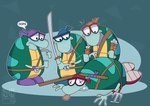 Rating: s
ID: 5043822
Date: 2024-09-11 14:11:19 -0400
Status: active
Score: 4
anthro clothed clothing death eyewear filburt_shellbach group hi_res male nickelodeon reptile rocko's_modern_life scalie simple_background teenage_mutant_ninja_turtles text toongrowner turtle weapon post #5043822