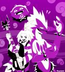 Rating: s
ID: 2095738
Date: 2019-12-25 23:42:28 -0500
Status: active
Score: 16
2019 :d ambiguous_gender amped_toxtricity anthro bass_guitar bolt_emanata clothed clothing emanata fangs female freckles generation_1_pokemon generation_8_pokemon group guitar gym_leader hair human koffing looking_at_viewer looking_back mammal musical_instrument nintendo open_mouth plucked_string_instrument pokemon pokemon_(species) pose pupils purple_background purple_body purple_eyes purple_skin roxie_(pokemon) scalie sharp_teeth shirt short_hair simple_background size_difference slit_pupils smile spikes standing string_instrument teeth thegreyzen tongue tongue_out topwear toxtricity trio white_body white_hair white_skin white_tongue post #2095738
