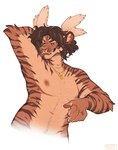 Rating: s
ID: 5426192
Date: 2025-03-11 04:28:23 -0400
Status: active
Score: 29
5_fingers anthro areola arm_tuft artist_name barbell_piercing black_eyebrows black_hair brown_ears brown_eyes brown_markings brown_stripes chest_scar countershade_arms countershade_face countershade_fur countershade_neck countershade_torso countershading ear_piercing ear_ring elbow_tuft english_description eyebrows eyelashes facial_markings facial_piercing fangs feathered_wings feathers felid fingerpads fingers forehead_markings front_view fur fur_markings gold_(metal) gold_jewelry gold_necklace hair half-length_portrait hand_behind_head head_markings head_wings hi_res humanoid_hands inner_ear_fluff jewelry male male_anthro mammal markings mastectomy_scar monotone_hair multicolored_body multicolored_fur multiple_piercings narrowed_eyes necklace nipple_barbell nipple_piercing nipples nose_piercing nose_ring orange_body orange_fur pantherine pawpads piercing pink_areola pink_nipples portrait raised_arm red_inner_ear red_nose red_pawpads red_tongue ring_piercing scar septum_piercing septum_ring seraphictiger short_hair simple_background small_wings smile solo striped_arms striped_body striped_fur striped_markings stripes tan_body tan_countershading tan_fur tan_inner_ear_fluff tan_tuft teeth text tiger tongue tongue_out trans_(lore) trans_man_(lore) tuft unusual_wing_placement visibly_trans white_background white_body white_feathers white_sclera white_wings wings post #5426192