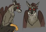Rating: s
ID: 5247999
Date: 2024-12-17 03:03:25 -0500
Status: active
Score: 2
ambiguous_gender avian_arms brown_body brown_fur cheek_tuft chimera colored_sketch countershade_face countershading donny_blevins facial_markings facial_tuft female_(lore) feral fur grey_background head_markings inner_ear_fluff long_ears looking_at_viewer mammal mane markings mask_(marking) multicolored_body multicolored_fur multiple_poses pose red_eyes red_sclera ringed_eyes simple_background sketch solo tuft tusks wings post #5247999