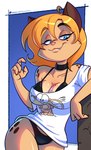 Rating: s
ID: 5429752
Date: 2025-03-12 20:51:38 -0400
Status: active
Score: 44
2025 4_fingers anthro arm_support black_bra black_clothing black_panties black_underwear blonde_hair blue_eyes bra breasts cassandra_(psicoyote) choker clothed clothing collarbone domestic_cat eyebrows eyelashes fangs felid feline felis female fingers freckles fur glistening glistening_breasts hair hi_res jewelry leaning_on_elbow mammal markings mole_(marking) mole_on_breast mole_under_eye necklace off_shoulder panties psicoyote shirt smile solo tan_body tan_fur teeth topwear underwear post #5429752