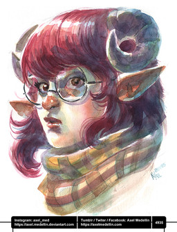 Rating: s
ID: 5324185
Date: 2025-01-22 17:30:34 -0500
Status: active
Score: 2
2025 artist_name axelmedellin bangs brown_eyes clothed clothed_female clothed_humanoid clothing colored curled_horn dated draw_this_in_your_style english_description eyewear female glasses grey_horn hair headshot_portrait horn horned_humanoid humanoid humanoid_pointy_ears light lighting lips looking_at_viewer medium_hair mel_(lunavalentineart) mouth_closed number orange_scarf painting_(artwork) pattern_clothing pattern_scarf plaid plaid_clothing plaid_scarf pointy_ears portrait red_hair red_lips round_glasses scarf shaded signature simple_background solo tan_body tan_skin text text_box traditional_media_(artwork) traditional_painting_(artwork) traditional_watercolor_(artwork) url watercolor_(artwork) white_background post #5324185
