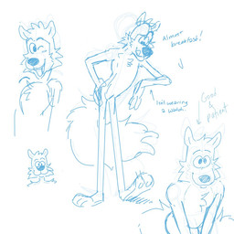 Rating: s
ID: 5567418
Date: 2025-05-12 16:38:07 -0400
Status: active
Score: 2
1:1 black_nose blush canid canine canis chest_tuft chip_the_wolf cookie_crisp guide_lines looking_at_viewer looking_down male mammal nude one_eye_closed open_mouth p_rindustries simple_background sketch sketch_page smile solo standing tail tail_motion tailwag tapping_foot tongue toony tuft white_background wink wolf post #5567418