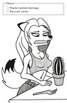 Rating: s
ID: 4583943
Date: 2024-02-07 06:59:51 -0500
Status: active
Score: 12
anthro arctic_fox black_and_white cactus canid canine cassie_(dogwash) choice cross-hatching cutlery dogwash female fork fox furniture grimace hair hatching_(art) imminent_pain kitchen_utensils long_hair mammal monochrome navel pen_(artwork) plant reluctant shaded solo table tail tools traditional_media_(artwork) true_fox post #4583943