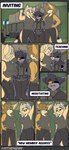 Rating: s
ID: 5436902
Date: 2025-03-16 10:52:03 -0400
Status: active
Score: 78
2025 absurd_res anthro black_nose breasts bridge_(the_man) canid canine clothed clothing comic ear_piercing english_text felid feline female fox foxhole:_persistant_online_warfare fur gillih_(the_man) green_eyes group hair hands_on_hips hi_res inviting kabedon male mammal muscular muscular_female negotiation piercing shirt tank_top text the_man topwear truck vehicle post #5436902