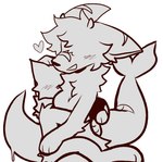 Rating: s
ID: 3614392
Date: 2022-10-08 13:26:37 -0400
Status: active
Score: 22
ambiguous_gender anthro ash_(veevobyte) blush blush_lines canid canine canis digital_media_(artwork) domestic_cat duo eyeless felid feline felis female fish_tail fluffy fur fur_markings heart_symbol horn hug hybrid looking_at_another looking_at_partner mammal markings monochrome on_lap open_mouth paws petting riley_(veevobyte) shape_shifter simple_background sitting_on_lap slime smile smiling_at_another smiling_at_partner vedacia white_background wolf post #3614392