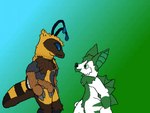 Rating: s
ID: 3212911
Date: 2022-03-08 01:25:19 -0500
Status: active
Score: 127
4:3 ambiguous_gender animated antennae_(anatomy) anthro arthropod bat bee blush duo emerald_(bat) galacticbee green_body hug humanoid hymenopteran insect kissing leaning loop love male male/male mammal mirothefox nude romantic short_playtime white_body wings yellow_body post #3212911