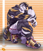 Rating: s
ID: 4028507
Date: 2023-05-02 17:28:12 -0400
Status: active
Score: 70
2021 animated anthro basketball_jersey basketball_shorts black_clothing black_footwear black_hair black_shirt black_socks black_stripes black_tank_top black_topwear blonde_hair bottomwear cellphone clothing dotted_background electronics estper fangs felid footwear fur grey_body grey_fur hair kneeling male mammal markings muscular muscular_anthro muscular_arms muscular_male pantherine pattern_background pawpads phone sabertooth_(anatomy) shirt shoes short_playtime shorts signature simple_background smartphone sneakers socks solo sound stripes tank_top teeth text text_on_clothing text_on_footwear text_on_shoes tiger topwear tusk_(estper) webm white_body white_bottomwear white_clothing white_fur white_shorts yellow_markings yellow_stripes post #4028507