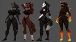 Rating: s
ID: 4942821
Date: 2024-07-25 21:58:07 -0400
Status: active
Score: 37
16:9 2024 3d_(artwork) 5_fingers 5_toes anthro barefoot big_breasts black_body black_fur black_hair black_nose boots breasts brown_body brown_fur brown_hair butt canid canid_demon canine canis claws clothed clothed_anthro clothed_female clothing demon digital_media_(artwork) fangs feet female finger_claws fingers foot_wraps footwear fur group hair hand_wraps hands_behind_back hellhound hi_res humanoid_feet humanoid_hands hybrid lava_skin mammal mythological_canine mythological_creature mythology navel petruz petruz_(modeler) plantigrade shoes smile source_filmmaker_(artwork) standing tail teeth thong toe_claws toes topwear underwear widescreen wolfdog wraps post #4942821