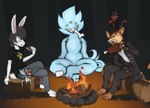 Rating: s
ID: 3513976
Date: 2022-08-18 14:13:31 -0400
Status: active
Score: 9
anthro bone campfire candy demon dessert eating felid feral fire food goo_creature group hakan imaginary_friend imp lagomorph leporid male mammal marshmallow marsminer meat mouse murid murine pantherine rabbit rick_evans rodent s'more shen size_difference slime tiger wings post #3513976