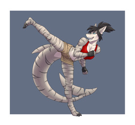 anthro athletic black_hair blue_eyes bodyxcount breasts cleavage clothed clothing crop_top female fingerless_gloves fish gills gloves hair kick marine midriff open_mouth shark sharp_teeth shiina_(dansharkman) shirt smile solo stripes teeth
Rating: Safe
Score: 15
User: SharkFetish
Date: May 24, 2018 anthro athletic black_hair blue_eyes bodyxcount breasts cleavage clothed clothing crop_top female fingerless_gloves fish gills gloves hair kick marine midriff open_mouth shark sharp_teeth shiina_(dansharkman) shirt smile solo stripes teeth
Rating: Safe
Score: 15
User: SharkFetish
Date: May 24, 2018