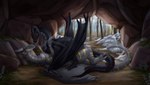 Rating: s
ID: 4372654
Date: 2023-10-25 01:59:21 -0400
Status: active
Score: 53
16:9 2023 absurd_res black_body black_scales blue_eyes cuddling dragon duo european_mythology eye_contact feral forked_tongue fridaflame grey_body grey_scales hi_res horn hug kissing laying_on_top licking looking_at_another lying lying_on_ground male male/male markings membrane_(anatomy) membranous_wings miriizah mythological_creature mythological_scalie mythology on_back on_ground red_eyes red_markings scale_markings scales scalie schrader smile smiling_at_another smiling_at_each_other smiling_at_partner spikes spikes_(anatomy) tail tongue tongue_out western_dragon white_body white_scales widescreen wings wyvern yellow_markings post #4372654