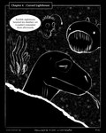 Rating: s
ID: 5577359
Date: 2025-05-16 19:56:03 -0400
Status: active
Score: 2
2025 absurd_res algae anglerfish anthro bed_sheet bedding black_background border cetacean comic dialogue dream fangs fish forked_tongue greyscale hair hi_res komo_(sharkinthepark) komodo_dragon lizard lure_(anatomy) male mammal marine monitor_lizard monochrome nightmare open_mouth reptile scalie sharkinthepark simple_background sleeping solo speech_bubble spiky_hair teeth tongue whale white_eyes post #5577359