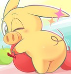 Rating: s
ID: 3800908
Date: 2023-01-08 23:14:58 -0500
Status: active
Score: 10
apple blush butt domestic_pig driosawm feral food fruit hi_res looking_back male mammal one_eye_closed plant solo suid suine sus_(pig) tonde_buurin tonrariano wink post #3800908