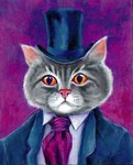Rating: s
ID: 5124694
Date: 2024-10-18 23:05:21 -0400
Status: active
Score: 5
2018 acrylic_painting_(artwork) anthro blue_clothing blue_hat blue_headwear blue_suit blue_top_hat bust_portrait clothed clothed_anthro clothed_male clothing collared_shirt colored domestic_cat dress_shirt english_description felid feline felis front_view fur grey_body grey_fur hat headgear headwear light lighting looking_at_viewer male male_anthro mammal multicolored_body multicolored_fur necktie orange_eyes painting_(artwork) pink_inner_ear pink_nose poopbear portrait purple_background purple_necktie shaded shirt simple_background solo suit top_hat topwear traditional_media_(artwork) traditional_painting_(artwork) whiskers white_dress_shirt post #5124694