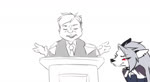 Rating: s
ID: 3558310
Date: 2022-09-10 06:18:14 -0400
Status: active
Score: 412
2022 2d_animation andres_manuel_lopez_obrador animated canid canid_demon canine collar demon dialogue digital_media_(artwork) female fenrih grey_hair hair hellhound helluva_boss human humor lectern loona_(helluva_boss) loona_in_mexico male mammal meme mexico mythological_canine mythological_creature mythology punch real_world red_sclera short_playtime sound spanish_audio spiked_collar spikes voice_acted webm yelling post #3558310