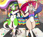 Rating: s
ID: 2925275
Date: 2021-09-12 22:16:14 -0400
Status: active
Score: 24
absurd_res ambiguous_gender anthro banner bisexual_pride_colors blue_body blue_flesh blue_fur bottomless bovid bunting_(banner) caprine clothed clothing collar confetti decoration duo ear_piercing eyes_closed featherheartist female flag flag_(object) fur fur_markings goat green_body green_fur heterochromia hi_res holding_flag holding_object hooves horn kidd_the_goat lex_vasili lgbt_pride lgbt_pride_month male mammal markings nonbinary_pride_colors parade_float pennant pennant_banner piercing pride_color_clothing pride_color_flag pride_color_topwear pride_colors rainbow_pride_colors rainbow_symbol road sergal six-stripe_rainbow_pride_colors smile tail tan_body tan_fur thick_thighs topwear white_body white_fur post #2925275