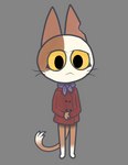 Rating: s
ID: 4376285
Date: 2023-10-27 01:01:40 -0400
Status: active
Score: 18
:< blue_kerchief bottomless calico_cat cathy_(fuelled) clothed clothing coat domestic_cat ear_scar felid feline felis female fuelled_(killedthecat_productions) fur gooblie_2 kerchief leg_markings mammal markings red_clothing scar simple_background socks_(marking) solo tail topwear topwear_only whiskers white_body white_fur yellow_sclera post #4376285