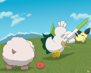 Rating: s
ID: 5737601
Date: 2025-07-27 08:44:47 -0400
Status: pending
Score: 2
2025 5:4 aardman_animations absurd_res ambiguous_feral ambiguous_gender apple artist_logo butt chasing feathers feral food fruit fur generation_2_pokemon generation_8_pokemon group hi_res holding_object holding_weapon logo meadow melee_weapon nintendo pichu pichu90 plant pokemon pokemon_(species) pokemon_tales:_the_misadventures_of_sirfetch'd_and_pichu shield sirfetch'd trio weapon white_body white_feathers wooloo yellow_body yellow_fur post #5737601