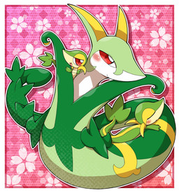 Rating: s
ID: 5378903
Date: 2025-02-17 05:14:17 -0500
Status: active
Score: 29
ambiguous_gender blush climbing_on dozing_off evil_anaunara floral_pattern generation_5_pokemon grass_snake group hi_res looking_at_viewer lying nintendo on_front pink_background pokemon pokemon_(species) red_eyes reptile scalie serperior simple_background sleeping smile snake snivy trio post #5378903