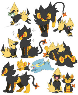 Rating: s
ID: 5657517
Date: 2025-06-21 06:54:14 -0400
Status: active
Score: 27
ambiguous_gender black_body blue_eyes duo electrike eye_contact felid feral generation_3_pokemon generation_4_pokemon green_body hi_res looking_at_another luxio luxray mammal manectric nintendo orange_eyes plushie pokemon pokemon_(species) shinx shiny_pokemon simple_background size_difference sleeping substitute_doll tail tiger_subaru white_background yellow_body post #5657517