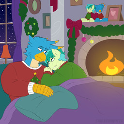 Rating: s
ID: 5256342
Date: 2024-12-21 11:49:57 -0500
Status: active
Score: 16
1:1 anthro avian bedding blanket blue_eyes clothing cuddling duo earth_pony equid equine fireplace friendship_is_magic gallus_(mlp) green_eyes gryphon hasbro hi_res horse male male/male mammal my_little_pony mythological_avian mythological_creature mythology plushie pony sandbar_(mlp) shallowwin snow snowing snowing_outside sweater talon_hands topwear under_blanket window post #5256342