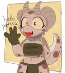 Rating: s
ID: 5554392
Date: 2025-05-07 01:02:46 -0400
Status: active
Score: 22
2025 absurd_res anthro bottomwear chest_wraps clothing collar demmy dialogue digital_media_(artwork) english_text female happy hi_res horn kobold loincloth looking_at_viewer navel non-mammal_navel piko_(simplifypm) portrait scalie smile solo talking_to_another text thick_thighs three-quarter_portrait wide_hips wraps post #5554392