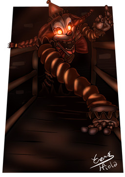 Rating: s
ID: 5677597
Date: 2025-06-30 12:58:32 -0400
Status: pending
Score: 3
2025 ambiguous_gender animatronic border bow_tie clothing clown clown_nose digital_media_(artwork) female fingers five_nights_at_freddy's five_nights_at_freddy's:_secret_of_the_mimic five_nights_at_freddy's:_security_breach glowing glowing_eyes hair hat headgear headwear hpiola humanoid jackie_(fnaf) looking_at_viewer machine party_hat pigtails red_hair robot scottgames signature solo steel_wool_studios the_mimic_(fnaf) upper_body wall_(structure) post #5677597
