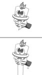Rating: s
ID: 5550541
Date: 2025-05-05 11:16:06 -0400
Status: active
Score: 2
9:16 absurd_res animate_inanimate blank_stare cappy_(mario) cartoon_eyes clothing dumbun hat hat_only headgear headgear_only headwear headwear_only hi_res legless lifting long_body male mario_bros monochrome mostly_nude nintendo no_glow not_furry raised_arm shadow235711 simple_background solo super_mario_odyssey thinking what white_body post #5550541