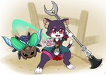 Rating: s
ID: 5409682
Date: 2025-03-03 13:12:36 -0500
Status: active
Score: 19
anthro arthropod capcom duo fan_character felid feline felyne female fur hi_res insect insect_glaive kinsect lynian mammal monster_hunter purple_body purple_fur red_eyes vavacung weapon post #5409682