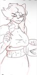 Rating: s
ID: 5636239
Date: 2025-06-11 20:34:49 -0400
Status: pending
Score: 2
a_man_in_a_beasts_world abs anthro ashley_volker_(ghilliecamo) bottomwear breasts bucket chicken_meat claws clothed clothing container eating_chicken_meat eating_chicken_wings felid female food fur granitmuli hair halter_top holding_food holding_object looking_at_viewer mammal meat midriff monochrome pantherine simple_background smile snow_leopard solo spots tail post #5636239