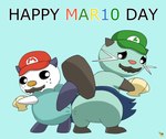 Rating: s
ID: 5426142
Date: 2025-03-11 03:31:18 -0400
Status: active
Score: 3
artist_logo blue_background blue_body butt butt_bump clothing dewott duo english_text facial_hair feral generation_5_pokemon hat headgear headwear logo looking_at_viewer looking_back looking_back_at_viewer luigi male mar10_day mario mario_bros mustache nintendo oshawott pichu90 pokemon pokemon_(species) rainbow_text seashell shell simple_background text post #5426142