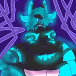 Rating: s
ID: 5594768
Date: 2025-05-24 10:17:14 -0400
Status: pending
Score: -2
1:1 4_horns :< anthro black_body blue_eyes blue_horn blue_markings blue_nipples canid canine choker femboy fox glowing glowing_eyes glowing_horn glowing_markings horn jewelry male mammal markings mekuno_umiko moobs multi_horn multi_tail multicolored_body necklace nipples nu_upsilon overweight overweight_anthro overweight_male pink_choker pink_jewelry pink_necklace pink_thighs slightly_chubby slightly_chubby_male solo tail post #5594768
