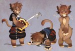 Rating: s
ID: 5307385
Date: 2025-01-14 12:50:23 -0500
Status: active
Score: 36
4_fingers 4_toes all_fours anthro anthrofied barefoot biped black_clothing blush brown_body brown_fur brown_hair butt chain clothed clothing covering covering_crotch covering_self disney embarrassed feet felid fingers fur hair handwear japanese_text jewelry kingdom_hearts lion lion_sora looking_at_object looking_at_viewer male mammal multiple_images multiple_positions nude pantherine pendant props simple_background smile solo sora_(kingdom_hearts) square_enix standing text the_lion_king toes uzucake post #5307385