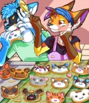 Rating: s
ID: 63965
Date: 2010-03-12 02:51:26 -0500
Status: active
Score: 6
:3 anthro apron arctic_fox biped black_body black_fur black_nose blue_body blue_clothing blue_fur blue_hair blue_headkerchief blue_kerchief blue_nose brown_body brown_ears brown_fur brown_hair canid canine cheek_tuft clothed clothing colorful_theme cookie dark_nose detailed_background duo eating eyes_closed facial_tuft female floor food fox fur green_clothing green_shirt green_topwear hair headgear headkerchief headwear holding_cookie holding_food holding_object holding_spatula holding_tool inner_ear_fluff inside internal_wall kalida_(character) kerchief kitchen_spatula kitchen_utensils lidded_eyes light_hair looking_at_object looking_at_spatula male mammal monotone_apron monotone_clothing monotone_hair monotone_headkerchief monotone_kerchief monotone_shirt monotone_topwear multicolored_body multicolored_ears multicolored_fur neck_tuft nom open_mouth orange_body orange_ears orange_fur pupspace purple_apron purple_body purple_clothing purple_eyes purple_fur purple_hair red_eyes red_tongue shirt short_hair silkenpaws smile source_request spatula t-shirt tongue tools topwear true_fox tuft two_tone_ears wall_(structure) white_body white_fur yellow_body yellow_fur post #63965